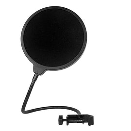MR DJ POPSHIELD Pop Filter for Microphones Universal mic Stand mounting Bracket