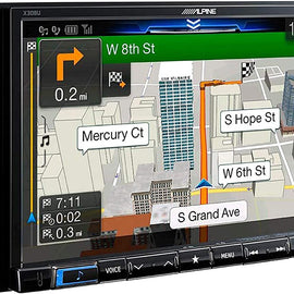 Alpine X308U 8" Navigation Receiver with HCE-C114 Back Up Camera