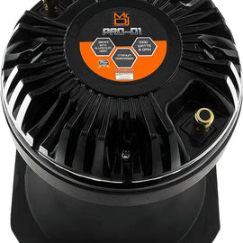 MR DJ PROD1 High Compression Titanium Driver Bullet Super Tweeter with Aluminum Horn