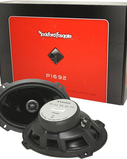 Rockford Fosgate P1650 6.5" 110W + P1692 6x9" 150W Car Audio Speakers