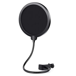 MR DJ POPSHIELD Pop Filter for Microphones Universal mic Stand mounting Bracket