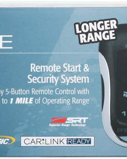 Prestige APS787Z One-Way Remote Start / Keyless Entry and Security System with up to 1 Mile Operating Range + Absolute Magnet Holder