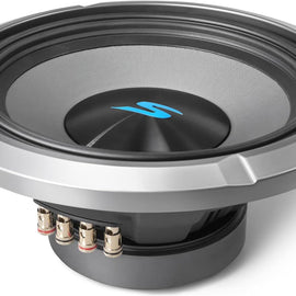 Alpine 2- S2-W12D4 12" S-Series Dual 4 Ohm Car Subwoofer & 2 KTE-12G.3 Grille