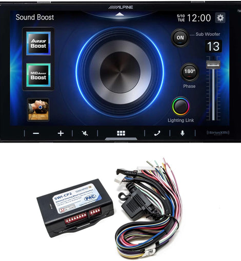 Alpine iLX-W670 Digital Multimedia Receiver CarPlay & Android + SWI-CP2 Steering Wheel Interface