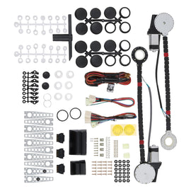 DC Sound DC-HW600 Universal Electric Power Window Conversion Kit for 2-Door Vehicles
