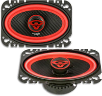 Cerwin Vega V46 2025 Edition - 4"x6" 2-Way Coaxial Full Range Speakers (4Ω)