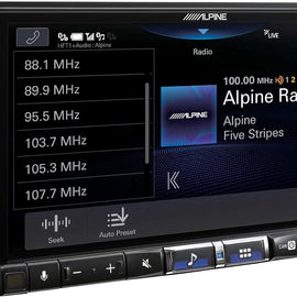 Alpine iLX-507 7" Multimedia Receiver Wireless Apple CarPlay & Wireless Android Auto & 2 Pairs Alpine SXE-6926S 6x9 Coax Speakers w/Power Pack