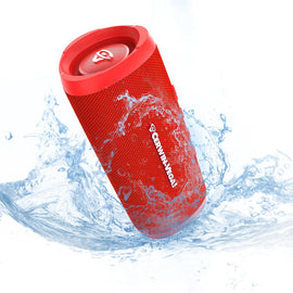 Cerwin Vega VMRD Vega Mini Red Portable Compact Powerhouse Bluetooth Speaker