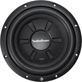 2 Rockford Fosgate Prime R2SD2-12 <br/>prime stage  500W Max (250W RMS) 12" shallow mount dual 2-ohm voice coils subwoofer