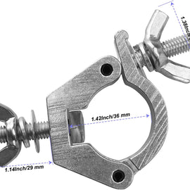 MR TRUSS TC5 Universal 2" Heavy Duty Pro Aluminum Stage Lighting Clamp Mounting