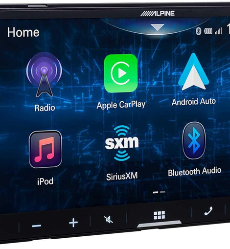 Alpine iLX-W670 Digital Multimedia Receiver with CarPlay and Android Auto Compatibility