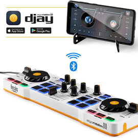 Hercules DJControl Mix Bluetooth Wireless DJ Controller for Smartphone