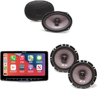 ILX-F509 Halo9 9" Multimedia Receiver & A Pair Alpine SXE-1726S 6.5" Coax & Pair SXE-6926S 6x9 Coax Speakers