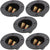American Terminal 5PCS 3 Inch Round 2-Way Speaker Box Terminal Cup Binding Post Subwoofer Box Speaker Terminal for DIY Home Car Stereo Speaker Subwoofer