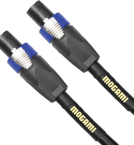 Mogami GOLD SPEAKER SO-15 Speaker SO SpeakON to SpeakON Quad Cable (15')