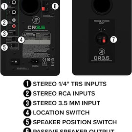 Mackie CR4.5BT 4.5-inch Powered Bluetooth Studio Monitors