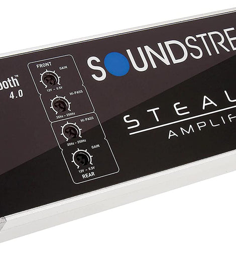 Soundstream ST4.1000DB Stealth Series 4 Channel Bluetooth Amplifier