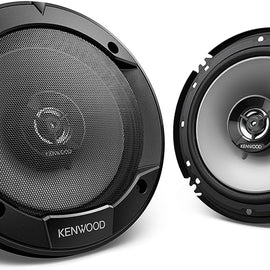 2 Pairs Kenwood KFC-1666S 600W 6.5" KFC 2-Way Coaxial Speakers Magnet Phone Holder Bundle