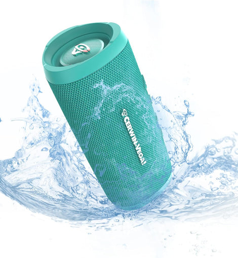 Cerwin Vega VMGRN Vega Mini Green Portable Compact Powerhouse Bluetooth Speaker