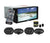 7" Double Din Multimedia DVD Player With 2 Pair Pioneer TS-A6966R 6x9" Speakers And Free Absolute TW600 Tweeter