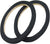 2 15" Black Carpeted MDF Car Stereo Speaker Woofer Subwoofer Sub Ring Spacer