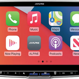 Alpine ILX-F511 11" Multimedia Receiver, 2 SXE-6926S Speakers KTA-450 Power Pack