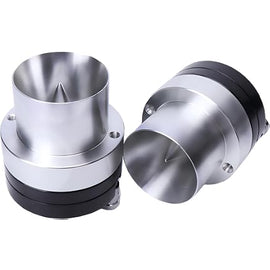2 Absolute PBT1 1" Titanium Bullet High Compression  Super Tweeter Car Van ATV UTV Marine Boat Motorcycle Motorsports Competition