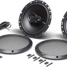 2 Pair Rockford Fosgate R165X3 Car Speaker 180W 6.5" 3-Way Coaxial Speakers