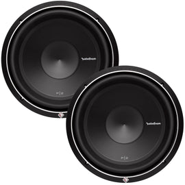 2 Rockford Fosgate P2D4-12 Punch 12" Dual 4 ohm Car Audio Subwoofers