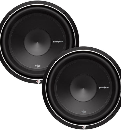 2 Rockford Fosgate P2D4-12 Punch 12