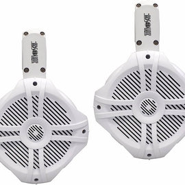 2 Absolute MPS65W Marine RV 6.5" 200W RMS Wake Tower POD Enclosure Speaker