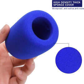 MR DJ SPONGE-C5 5 PCS 5 Color Microphone Sponge Foam Microphone Covers Handheld