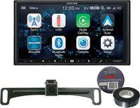 Alpine iLX-W670 7" CarPlay Android Auto + Backup Camera + Electrical Tape