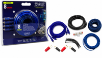 Absolute KIT-650 8 Gauge 1200-Watt Amplifier Installation Kit Complete Amp Wiring Kit