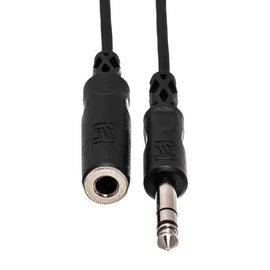 Hosa HPE-310 Headphone Extension Cable 1/4 in Male TRS to 1/4 in Female TRS – 10 Feet