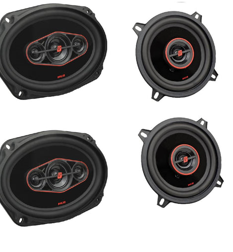 Cerwin Vega H7694 6x9″ 4-way Car Speakers H752 5.25