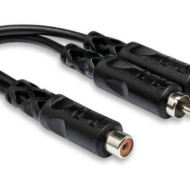 Hosa YRA-105 Y Cable, RCAF to Dual RCA
