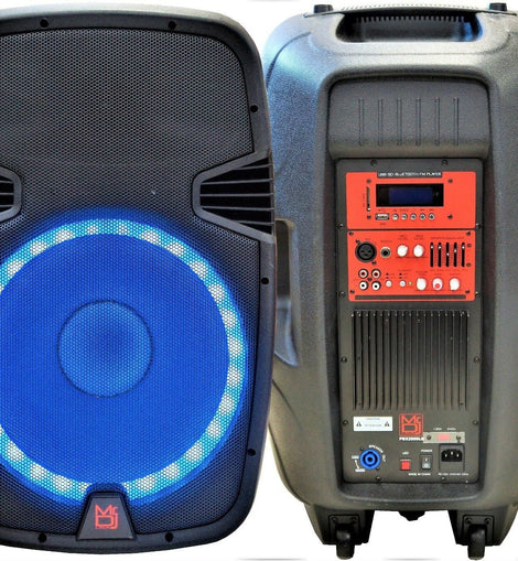 Mr. Dj USA PBX2690LB 15-Inch 3500 Watts Bass Amplifier Cabinet PA DJ PRO Speaker