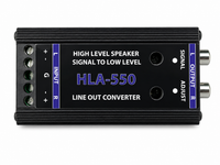 Absolute HLA550 2 Channel High Level to Low Converter Line Output w/ Ground Loop