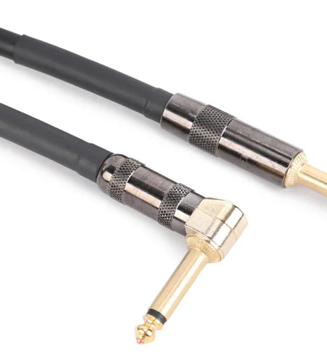 Mogami OD GTR 12 R Guitar R Cable - 1/4-inch TS to Right Angle 1/4-inch TS Cable - 12 foot
