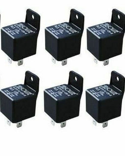 10 PACK Bosch Styl 12 VOLT DC 40 AMP SPTD AUTOMOTIVE RELAY 5 PIN W/ MOUNTING TAB