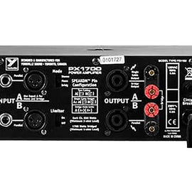 Yorkville Sound PX1700, 2 x 850 Watt Stereo Power Amplifier