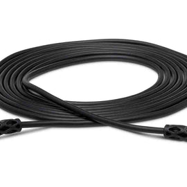 Hosa CSS-110RR, Right Angle 1/4" TRS to Right Angle 1/4" TRS Balanced Interconnect Cable - 10 Feet