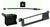 02-05 E46 3-Series Car Stereo Radio Kit Dash Installation Trim+Wiring Harness