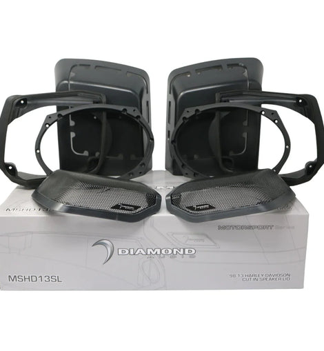 Diamond Audio MSHXM69F4BKLK13 Cut In Speaker Lid Kit with HXM69F4BK (4Ω)