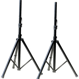 Pair of MR DJ Pro Tripod DJ PA Speaker Stands Adjustable Height Stand