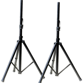 2 MR DJ SS250 Universal Folding Tripod PRO PA DJ Home On Stage Speaker Stand