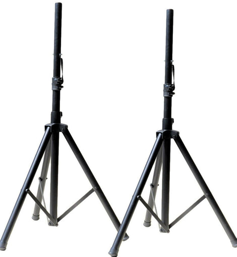 2 MR DJ SS250 Universal Folding Tripod PRO PA DJ Home On Stage Speaker Stand