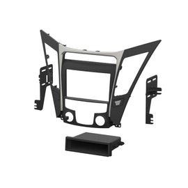 Metra 99-7342 Single/Double-DIN Car Stereo Dash Kit - Compatible Fits for Hyundai Sonata 2011-2014 (w/o NAV)