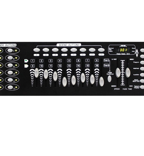 MR DJ DMX1 192 Channel DMX512 Lighting Controller Laser Light LED Disco DJ Stage Lighting